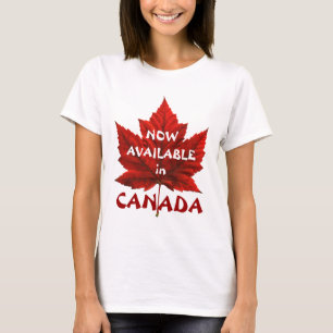 Camiseta canadense de camiseta divertida do Canadá