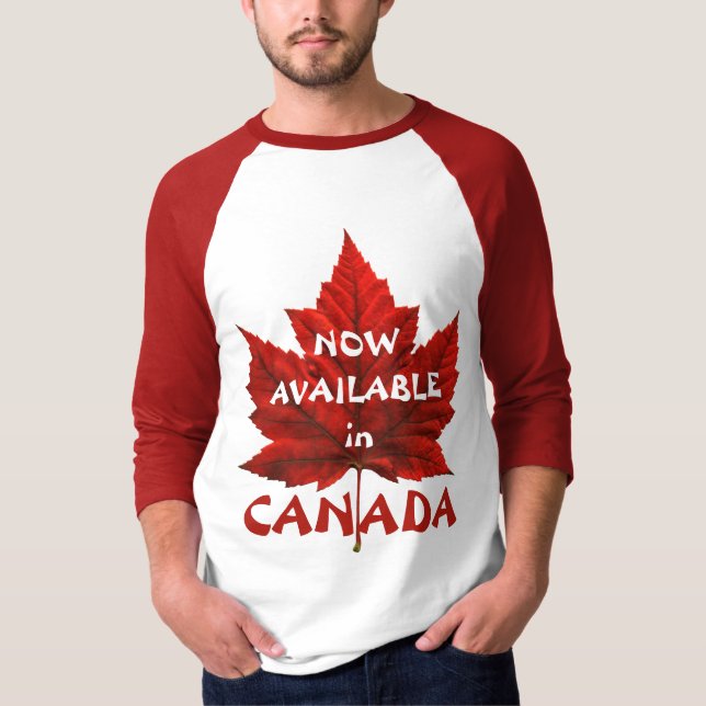 Camiseta canadense de camiseta engraçada canadense (Frente)