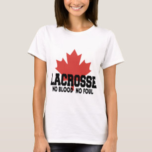 Camiseta Canadense do Lacrosse de Canadá