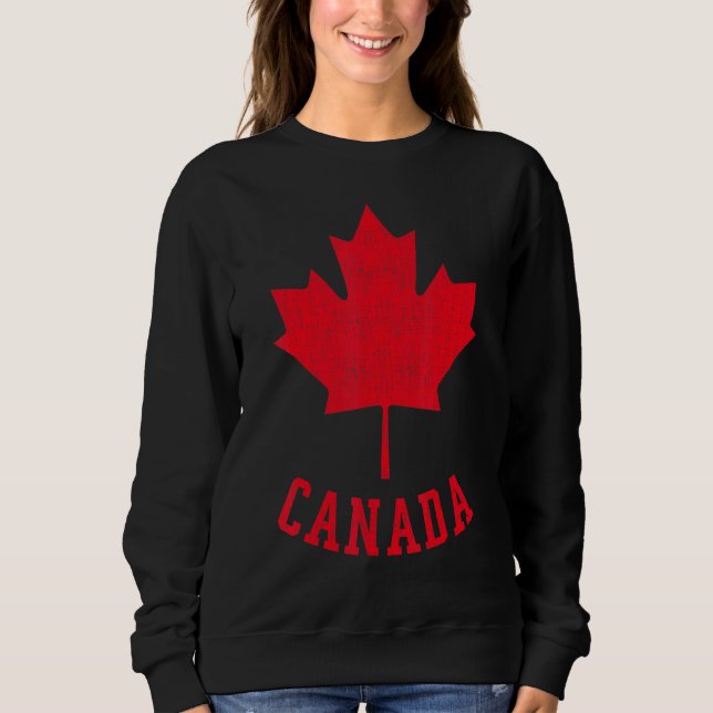 Camiseta Canadense Flag Canada Independece Maple Leaf Men W (Frente)