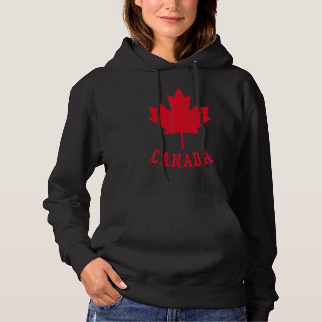 Camiseta Canadense Flag Canada Independece Maple Leaf Men W (Frente)