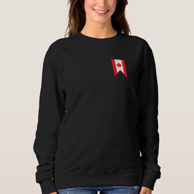 Camiseta canadense Flag Maple Leaf Proud Canada Lover (Frente)
