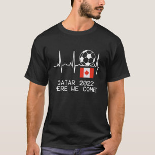 Camiseta Canadense Love Futebol Canada Flag Jersey T