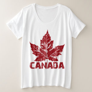 Camiseta canadense mais tamanho Camisa esportiva c