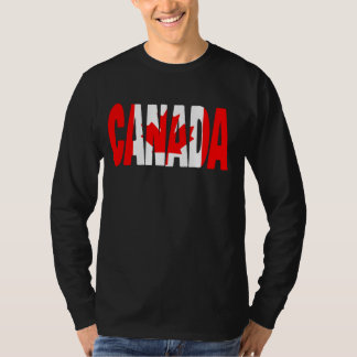 Camiseta Canadense Maple Leaf Canada Flag Canada Day Men, W