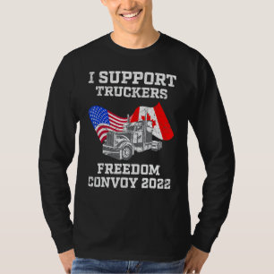 Camiseta Canadense Trucker Support Canada