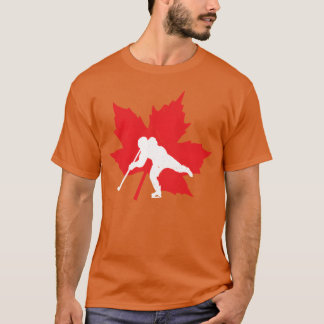 Camiseta Canadian Hockey Maple Leaf Canada Sports Pride ret