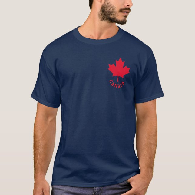 Camiseta Canadian Maple Leaf (Frente)