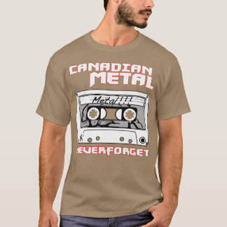 Camiseta CanadianMetalBRANCO editado