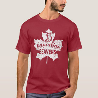Camiseta Canadiano Beavers Maple Leaf T