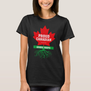 Camiseta Canadiano com raízes árabes - Cidadania canadense