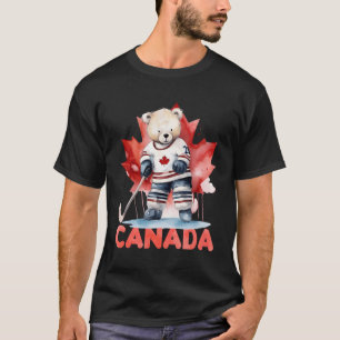 Camiseta Canadiano Hockey Is Maple Leaf Is Canada