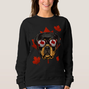 Camiseta Canadiano Rottweiler Dog Maple Folaf Patriotic Can