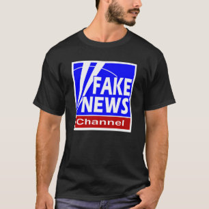 Camiseta Canal de notícias falso