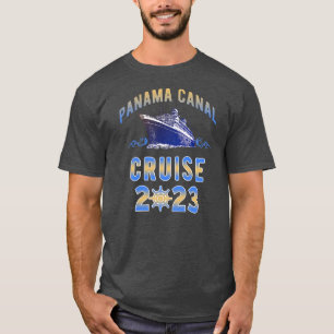 Camiseta Canal do Panamá Cruise 2023 na América Central