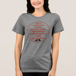 Camiseta Canal do Panamá Primeira Vez