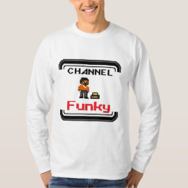 Camiseta Canal Funky Pixel Art