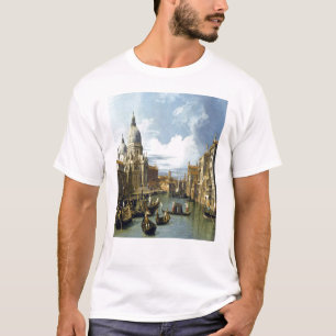 Camiseta "Canal grande e a igreja do Salute