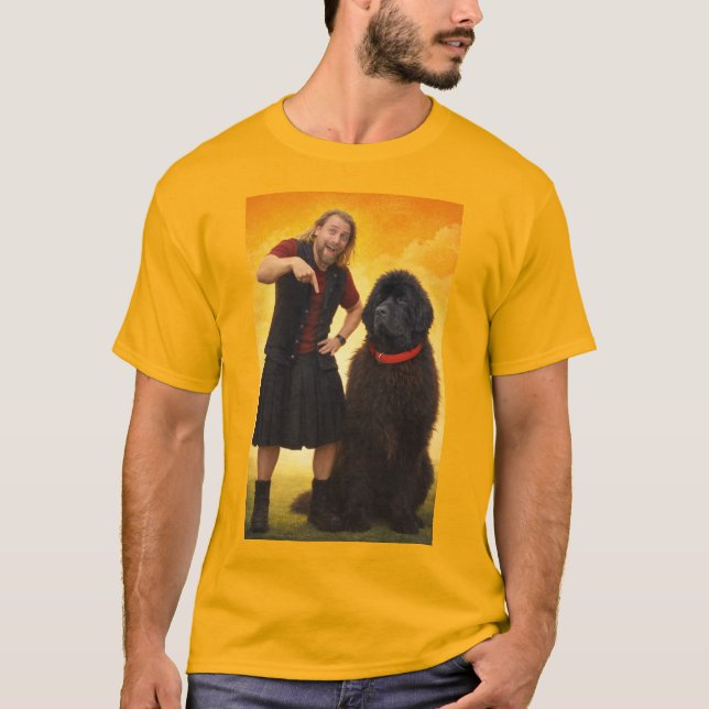 Camiseta Canal Illo – Humor y Cachondeo con Perro Cómico (Frente)