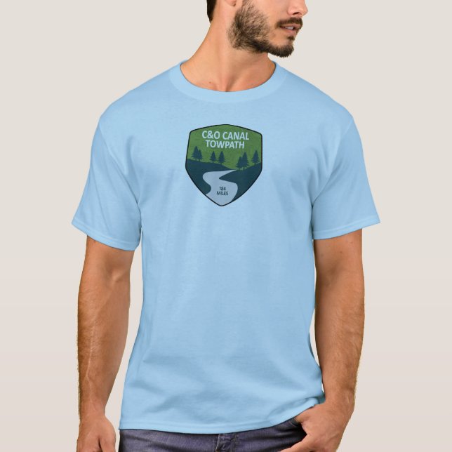 Camiseta Canal Towpath C&O (Frente)