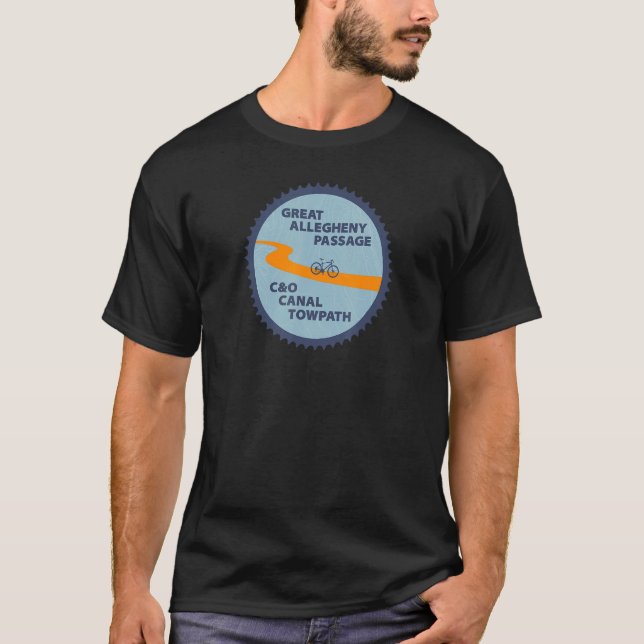 Camiseta Canal Towpath GAP Pittsburgh Washington D C (Frente)