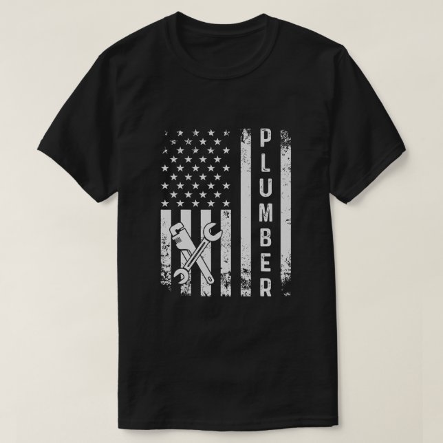 Camiseta Canalizador Americano de Sinalizador (Frente do Design)