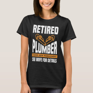 Camiseta Canalizador Aposentado Sob Novo Gerenciamento Cons