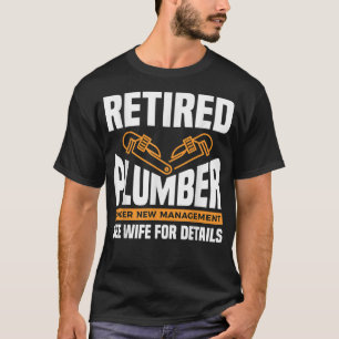 Camiseta Canalizador Aposentado Sob Novo Gerenciamento Cons