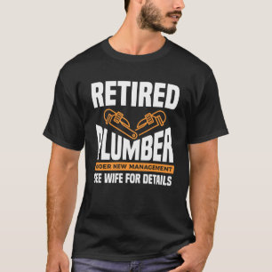 Camiseta Canalizador Aposentado Sob Novo Gerenciamento Cons