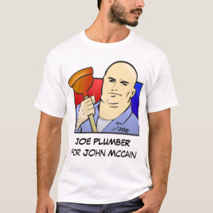 Camiseta CANALIZADOR de JOE para John McCain