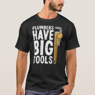 Camiseta Canalizador Para Homens Pipefitter Canalização Tam