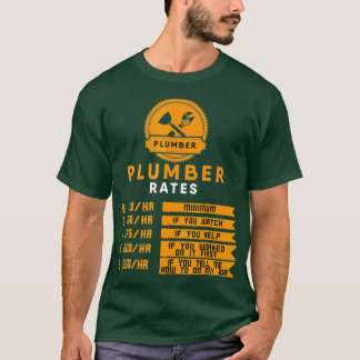 Camiseta Canalizadores de Taxa Horária de Canalização