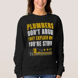 Camiseta Canalizadores não discutem eles explicam porque vo