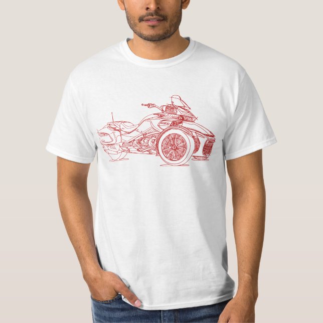 Camiseta CanAm Spyder F3Limited 2016 (Frente)