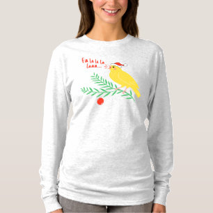 Camiseta Canário Cantante de Natal