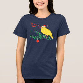 Camiseta Canário Cantante de Natal