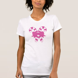 Camiseta Canas cor-de-rosa com Arco