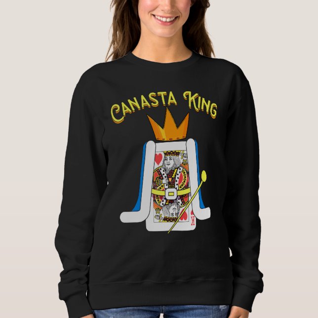 Camiseta Canasta King Legal Canasta Fan Casino Brincando Ho (Frente)