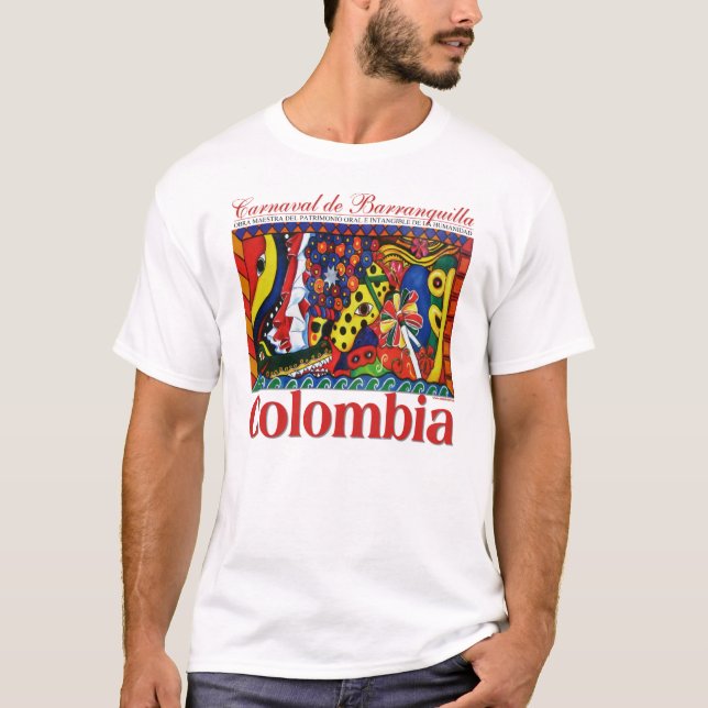 Camiseta Canaval de Barranquilla (Frente)