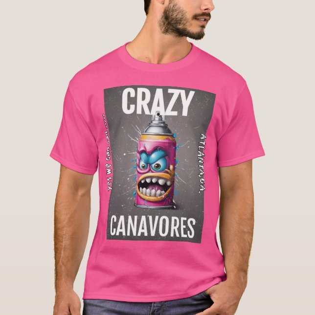 CAMISETA CANAVORES LOUCOS (Frente)