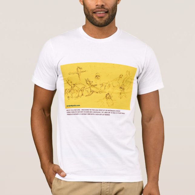 Camiseta canção da rocha da rocha do mungindi, (Frente)