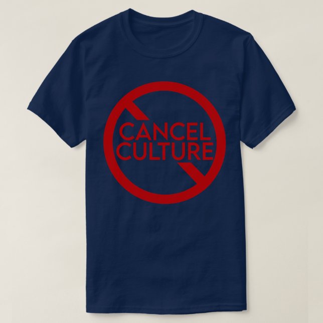Camiseta Cancelar Cancelar Cultura (Frente do Design)