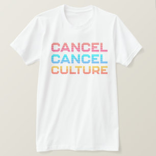 Camiseta Cancelar o parecer Cancelar a Cultura de Citação d