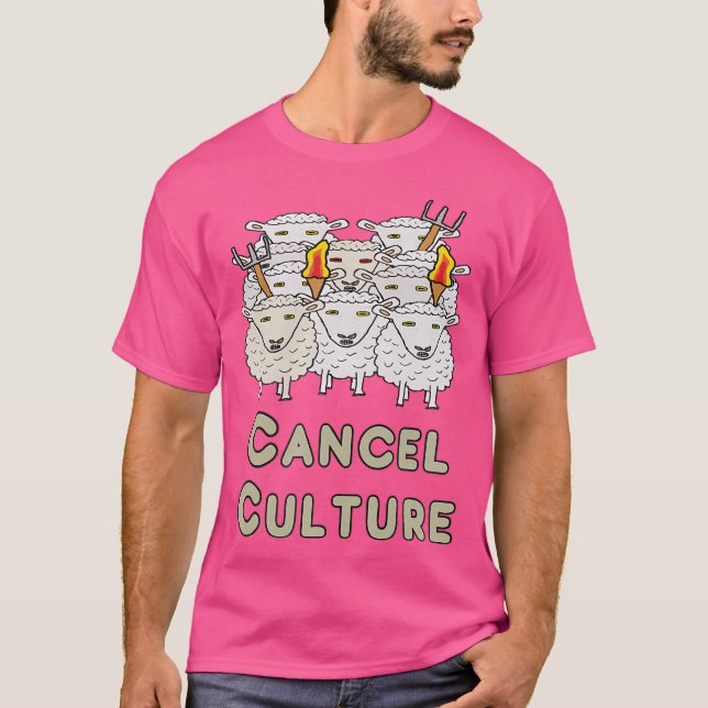 Camiseta Cancelar Ovinos de Cultura (Frente)