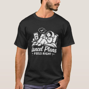 Camiseta Cancelar Planos Conforto