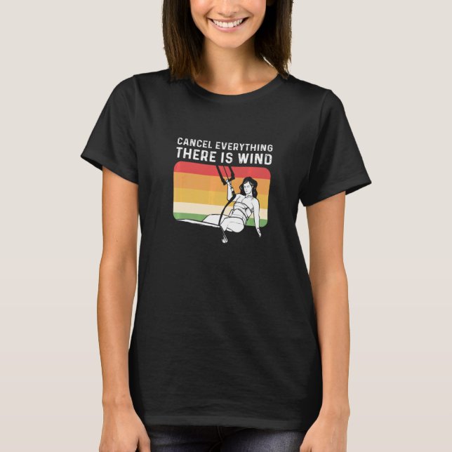 Camiseta Cancelar Tudo Que Há Vento (Frente)