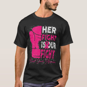 Camiseta Câncer A Luta Dela É Nossa Luta Conscientização so