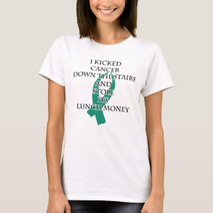 Camiseta Cancer Bully (Fita Teal)