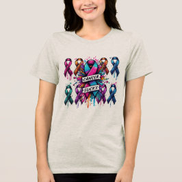 Camiseta Cancer chupa em todas as cores