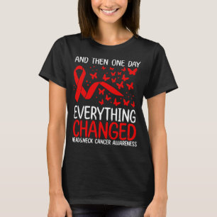 Camiseta Cancer da Faixa de Sensibilização do Cancer de C